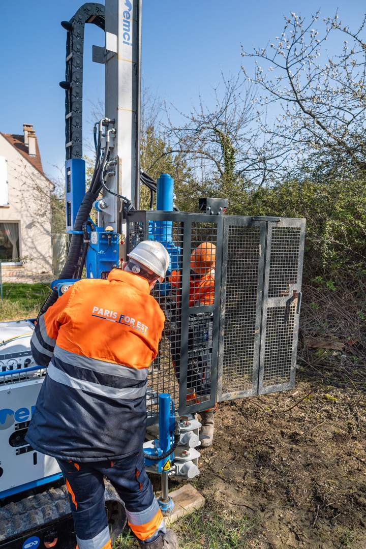Analyse technique du sous-sol pour chantier Île-de-France
